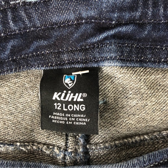 Women's Kuhl Danzer Quinn Dark Wash Denim High Performance Jeans. Size 12 Long. - Picture 11 of 16